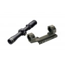Leupold VX-R 2-7x33mm, Matte, Ballistic FireDot (111233) + Leupold Mark 2 IMS Integral Mounting System Matte, 30mm Ring